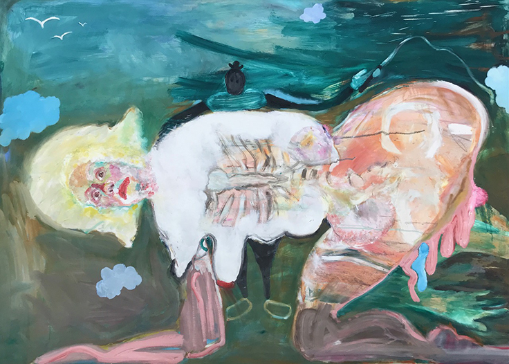 Bare Bones painting